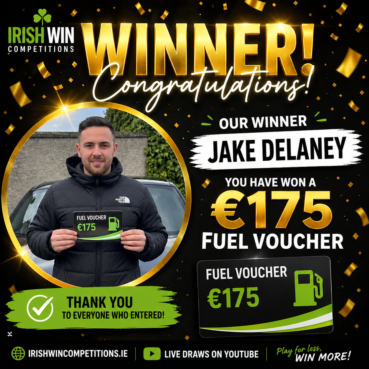Eammon Hanney winner